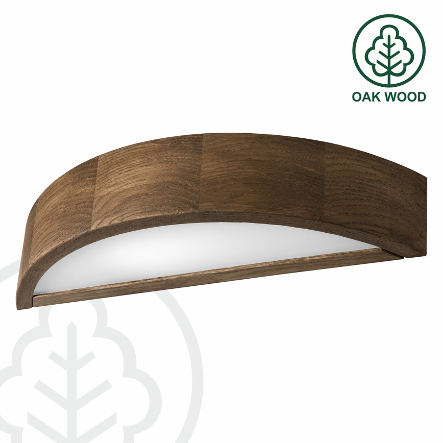 Brilagi - LED Nástenné svietidlo CARVALHO 1xE27/60W/230V dub