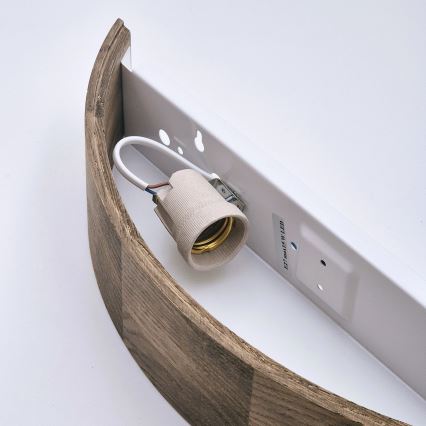 Brilagi - LED Nástenné svietidlo CARVALHO 1xE27/60W/230V dub