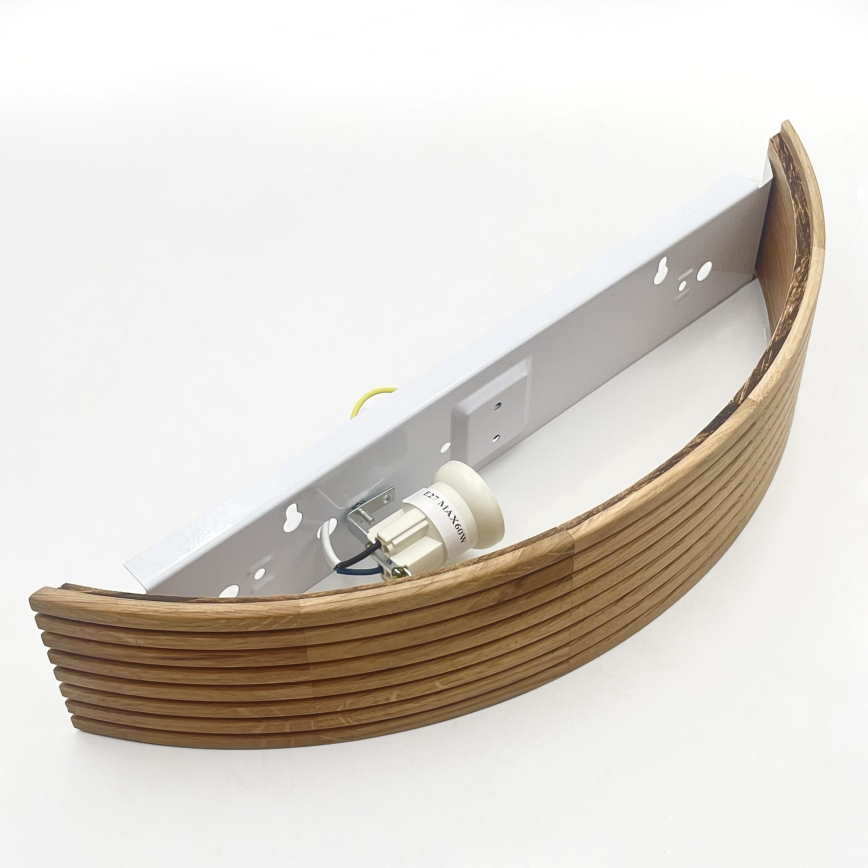 Brilagi - LED nástenné svietidlo CARVALHO MODERN 3xE27/60W/230V dub