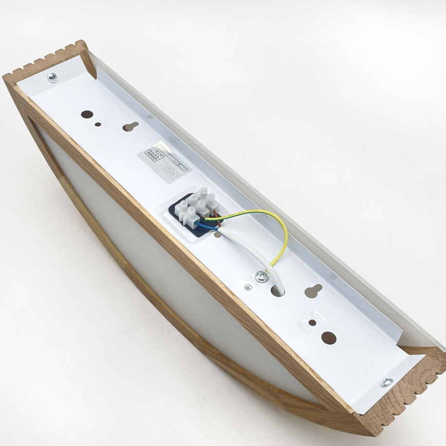 Brilagi - LED nástenné svietidlo CARVALHO MODERN 3xE27/60W/230V dub