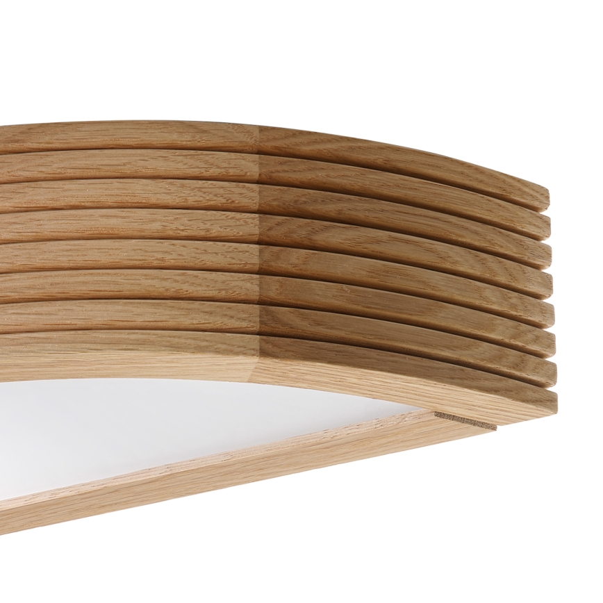 Brilagi - LED nástenné svietidlo CARVALHO MODERN 3xE27/60W/230V dub