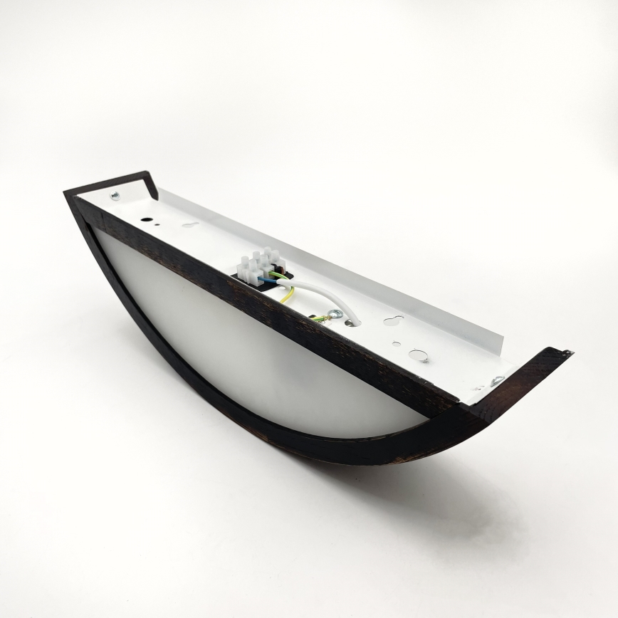 Brilagi - LED nástenné svietidlo CARVALHO SMOKEY 1xE27/60W/230V dub