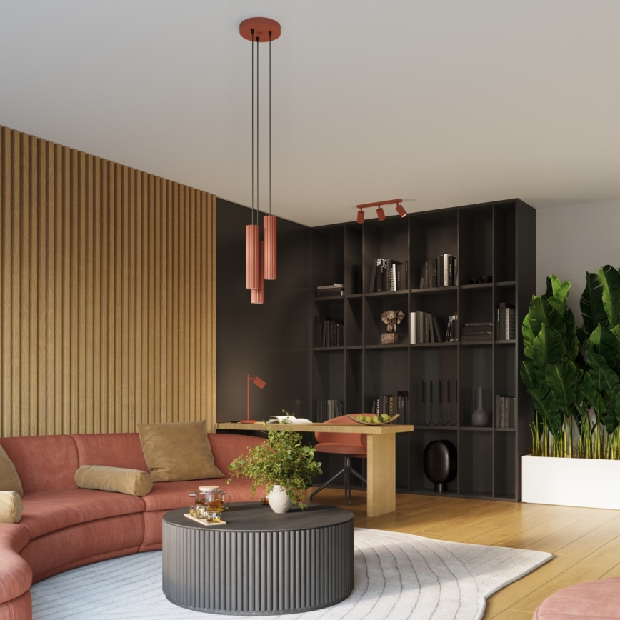 Brilagi - LED nástenné svietidlo CRESTO 1xGU10/10W/230V 10 cm červené