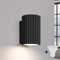 Brilagi - LED nástenné svietidlo CRESTO 1xGU10/10W/230V 10 cm čierne