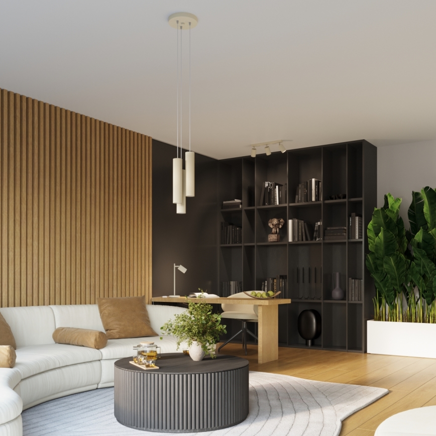 Brilagi - LED nástenné svietidlo CRESTO 1xGU10/10W/230V 10 cm krémové