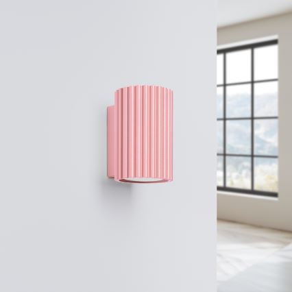 Brilagi - LED nástenné svietidlo CRESTO 1xGU10/10W/230V 10 cm ružové