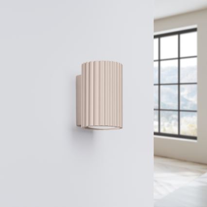 Brilagi - LED nástenné svietidlo CRESTO 1xGU10/10W/230V 10 cm taupe