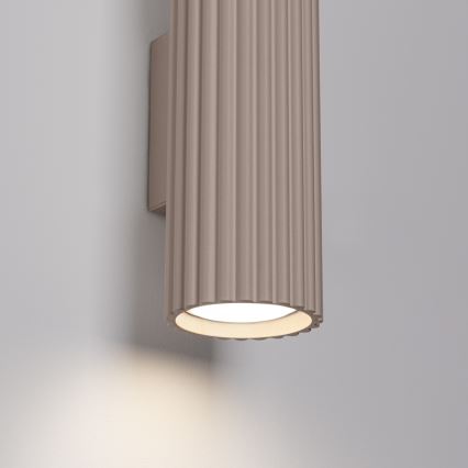 Brilagi - LED nástenné svietidlo CRESTO 2xGU10/10W/230V 20 cm taupe