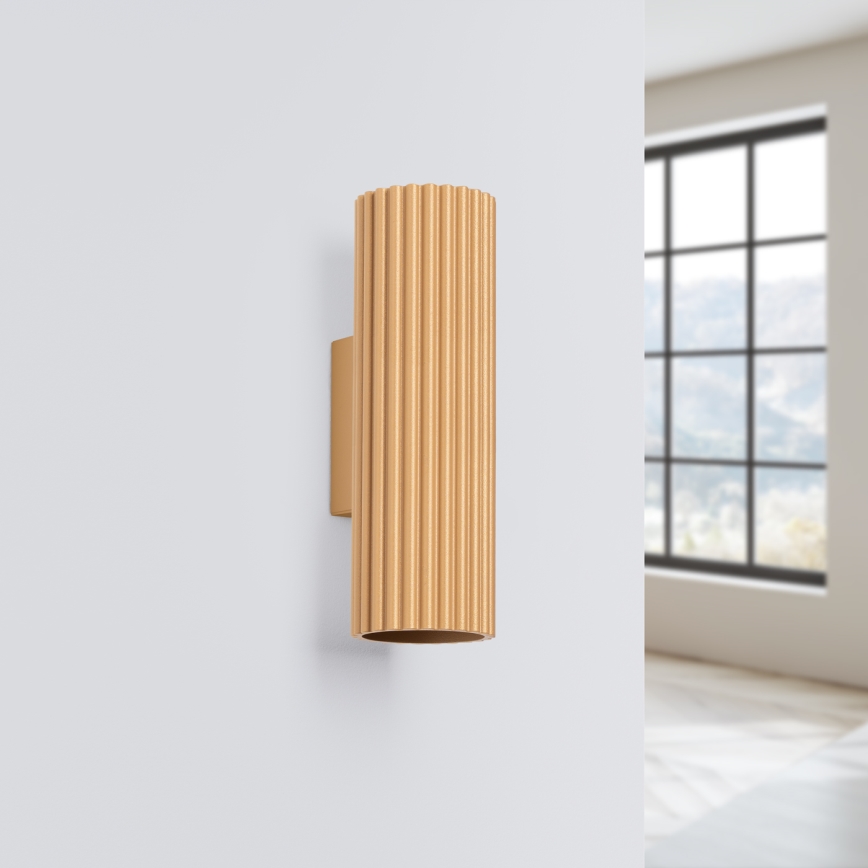 Brilagi - LED nástenné svietidlo CRESTO 2xGU10/10W/230V 20 cm zlaté