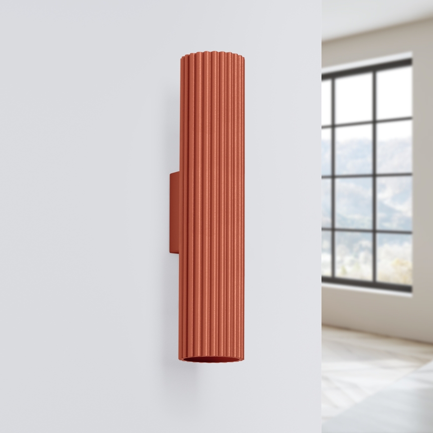 BRILAGI - LED nástenné svietidlo CRESTO 2xGU10/10W/230V 30 cm oranžová