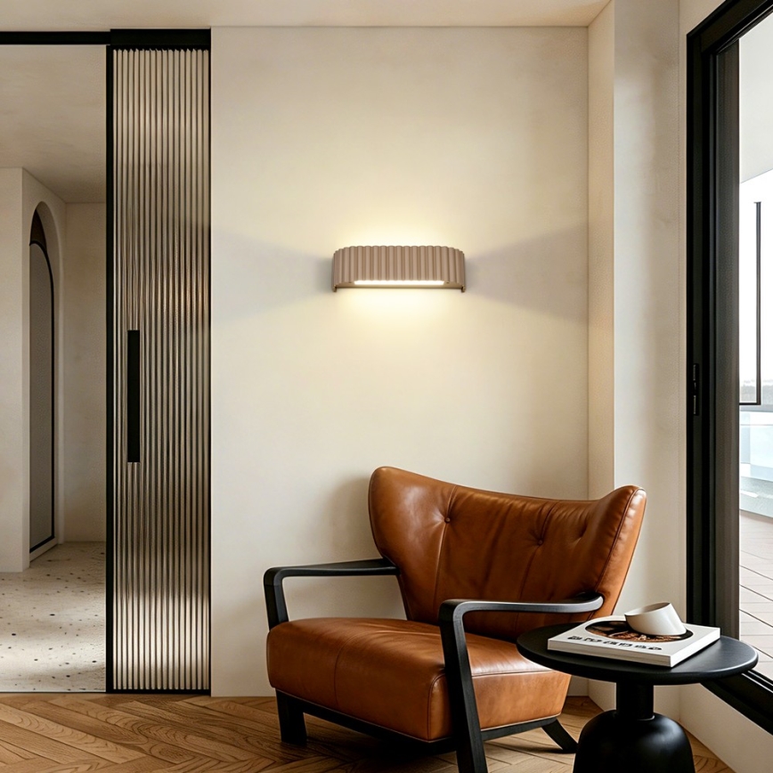 BRILAGI - LED nástenné svietidlo FALCON MODERN LED/10W/230V 30 cm 3000/4500/6000K béžové