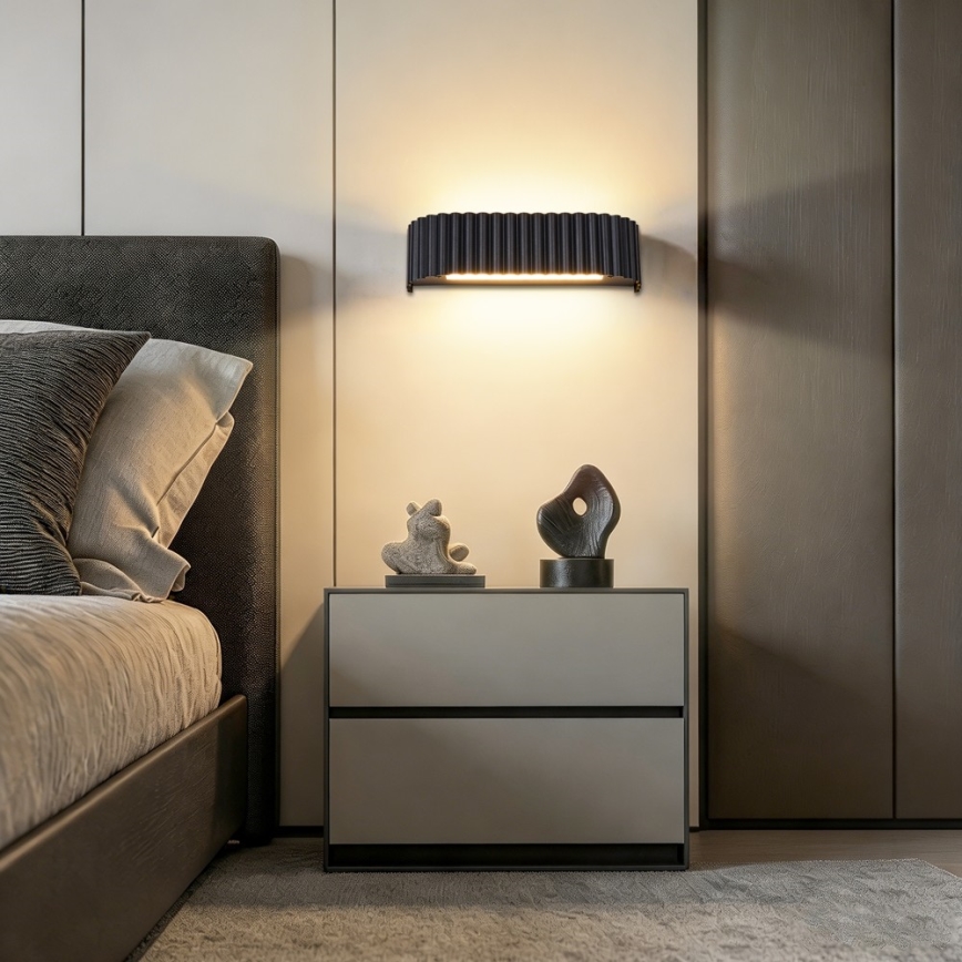 BRILAGI - LED nástenné svietidlo FALCON MODERN LED/10W/230V 30 cm 3000/4500/6000K čierna