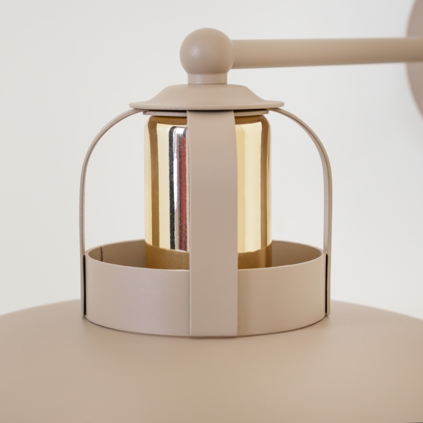 Brilagi - LED Nástenné svietidlo FLAMENGO 1xE27/60W/230V béžová