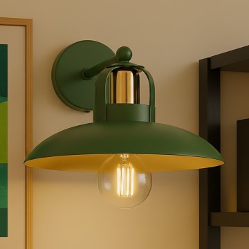 Brilagi - LED Nástenné svietidlo FLAMENGO 1xE27/60W/230V zelená