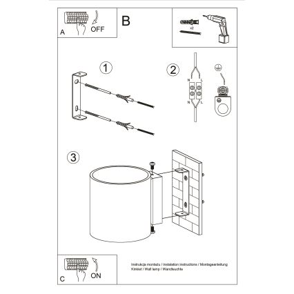 Brilagi -  LED Nástenné bodové svietidlo FRIDA 1xG9/4W/230V biela