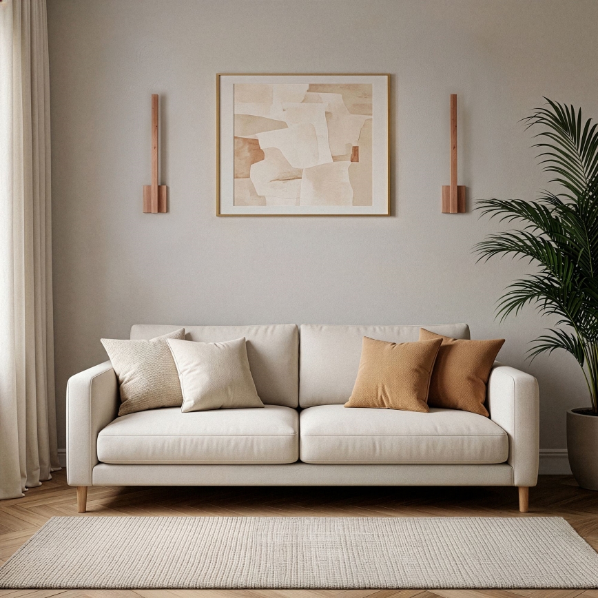 BRILAGI - LED Nástenné svietidlo GARDALINE LED/90W/230V 60 cm dub