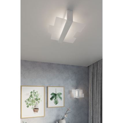 Brilagi -  LED Nástenné svietidlo HERA 1xE27/7,5W/230V biela