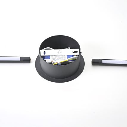 Brilagi - LED Nástenné svietidlo LUGO DUE LED/9W/230V čierna