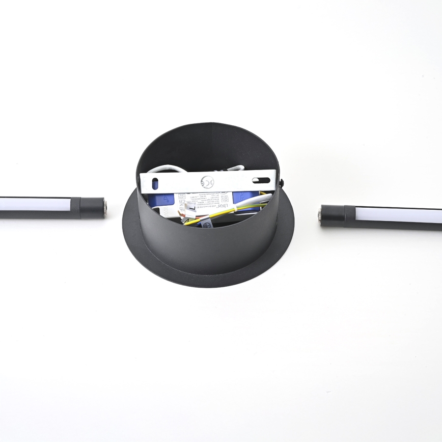 Brilagi - LED Nástenné svietidlo LUGO DUE LED/9W/230V čierna