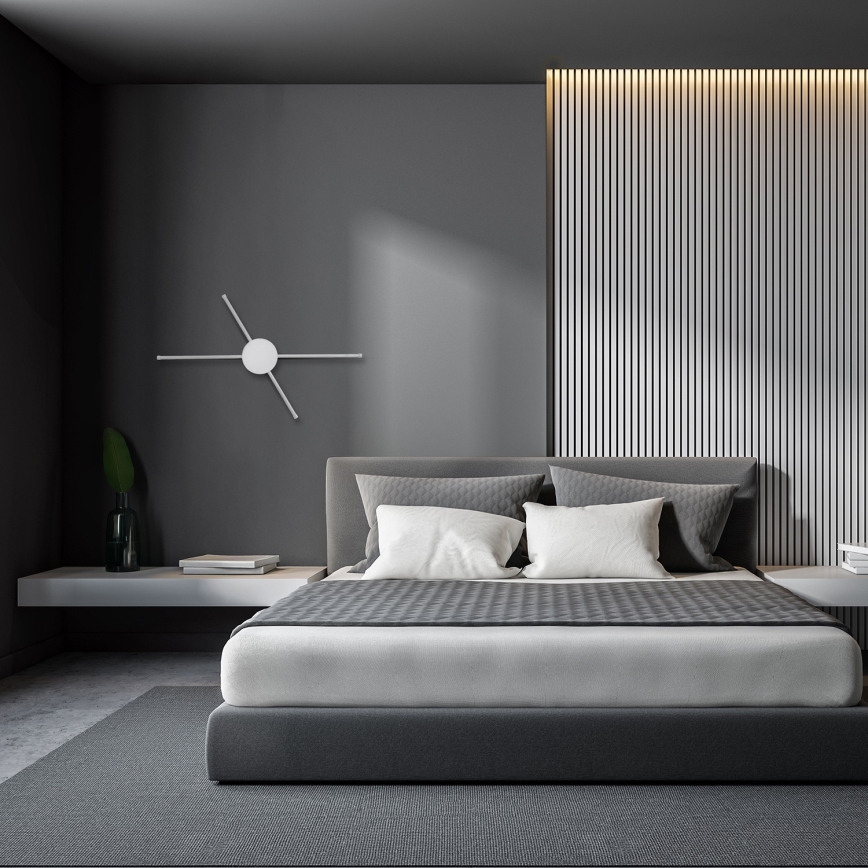 Brilagi - LED Nástenné svietidlo LUGO QUATTRO LED/16W/230V biela