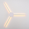 Brilagi - LED Nástenné svietidlo LUGO TRE LED/14W/230V biela