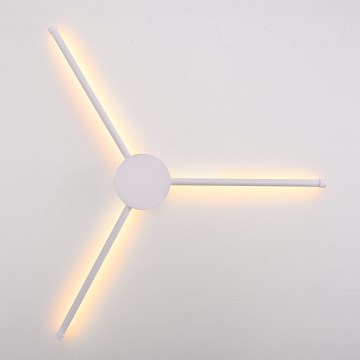 Brilagi - LED Nástenné svietidlo LUGO TRE LED/14W/230V biela