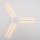 Brilagi - LED Nástenné svietidlo LUGO TRE LED/14W/230V biela