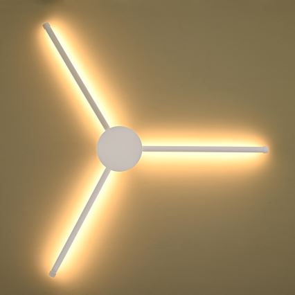Brilagi - LED Nástenné svietidlo LUGO TRE LED/14W/230V biela