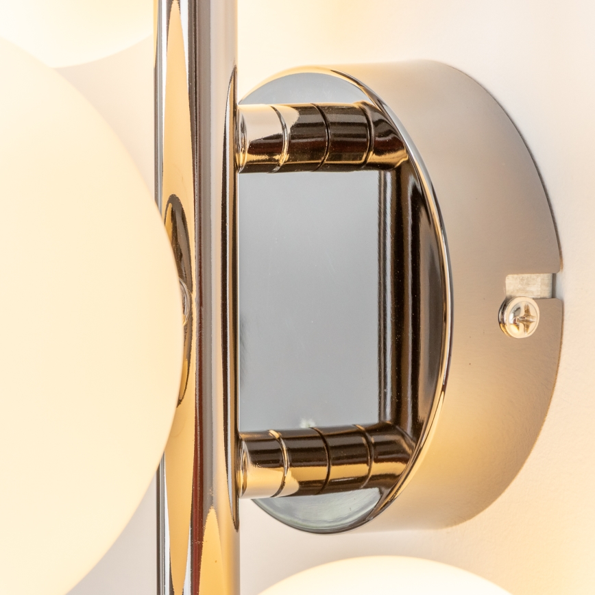 Brilagi - LED nástenné svietidlo MILLA 3xG9/3W/230V čierny chróm/biela