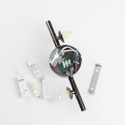 Brilagi - LED nástenné svietidlo MILLA 3xG9/3W/230V čierny chróm/dymová