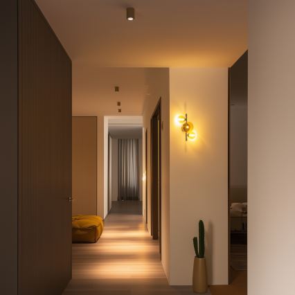 Brilagi - LED nástenné svietidlo MILLA 3xG9/3W/230V čierny chróm/zlatá