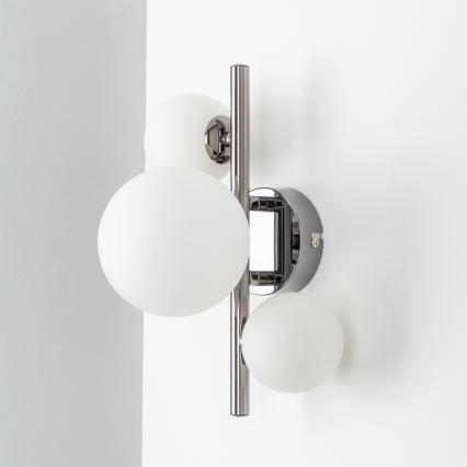 Brilagi - LED Nástenné svietidlo MILLA 3xG9/3W/230V lesklý chróm/biela