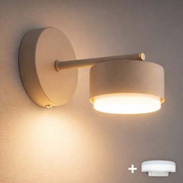 Brilagi - LED nástenné svietidlo MONO 1xGX53/13W/230V béžové