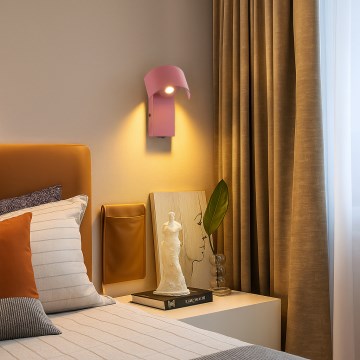 Brilagi - LED nástenné svietidlo VASTO LED/3W/230V ružové