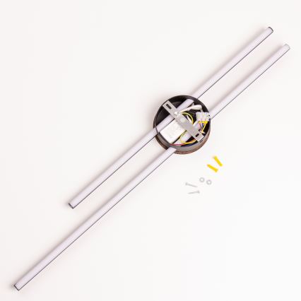 Brilagi - LED Nástenné svietidlo WOODY COLLINE LED/15W/230V 80 cm dub orech
