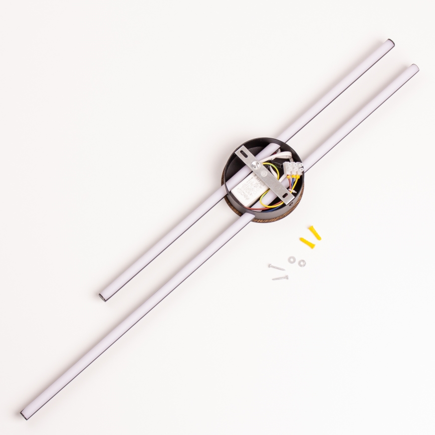 Brilagi - LED Nástenné svietidlo WOODY COLLINE LED/15W/230V 80 cm dub orech