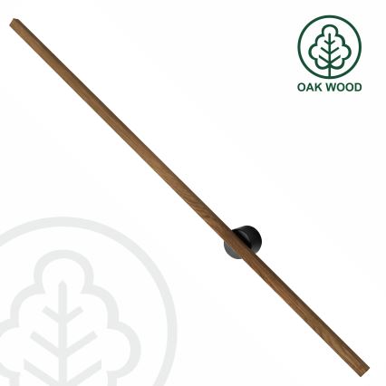 Brilagi - LED Nástenné svietidlo WOODY LINE LED/12W/230V 120 cm dub orech