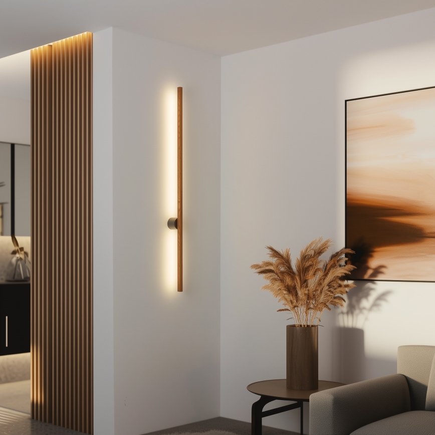 Brilagi - LED Nástenné svietidlo WOODY LINE LED/7W/230V 4000K 60 cm dub čerešňa