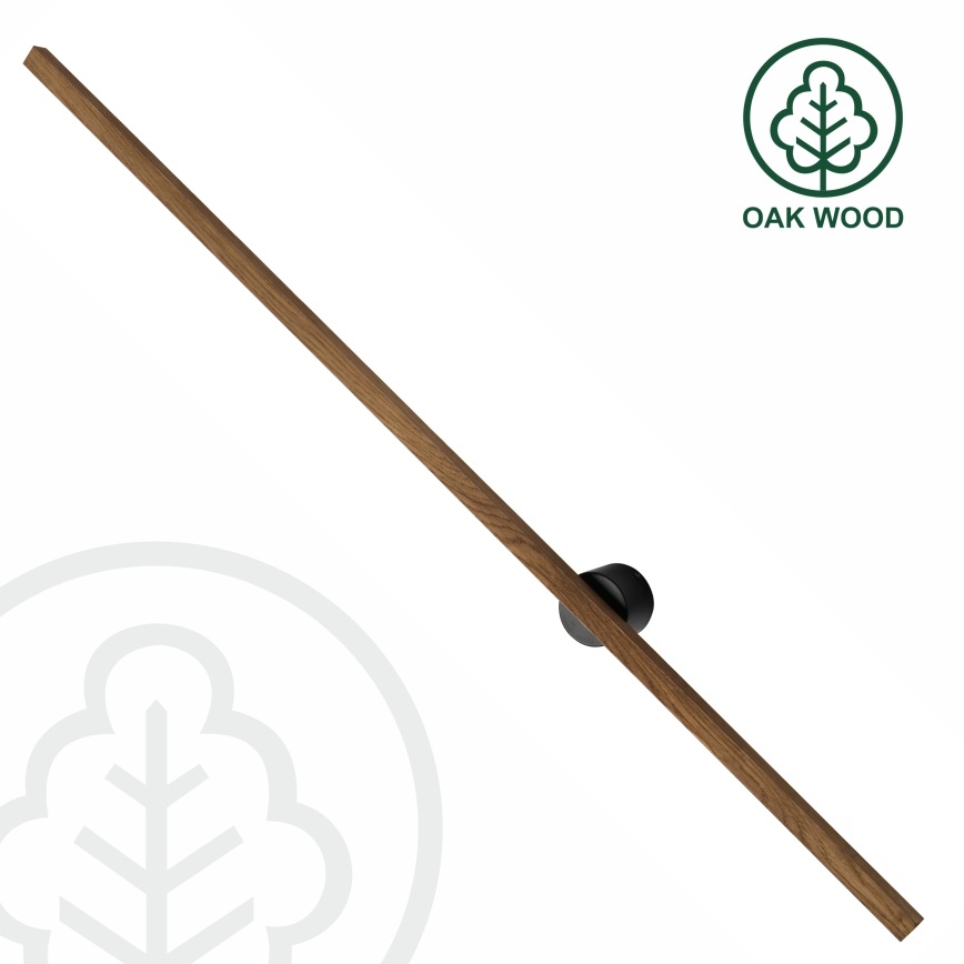 Brilagi - LED nástenné svietidlo WOODY LINE LED/7W/230V 4000K 60 cm dub orech