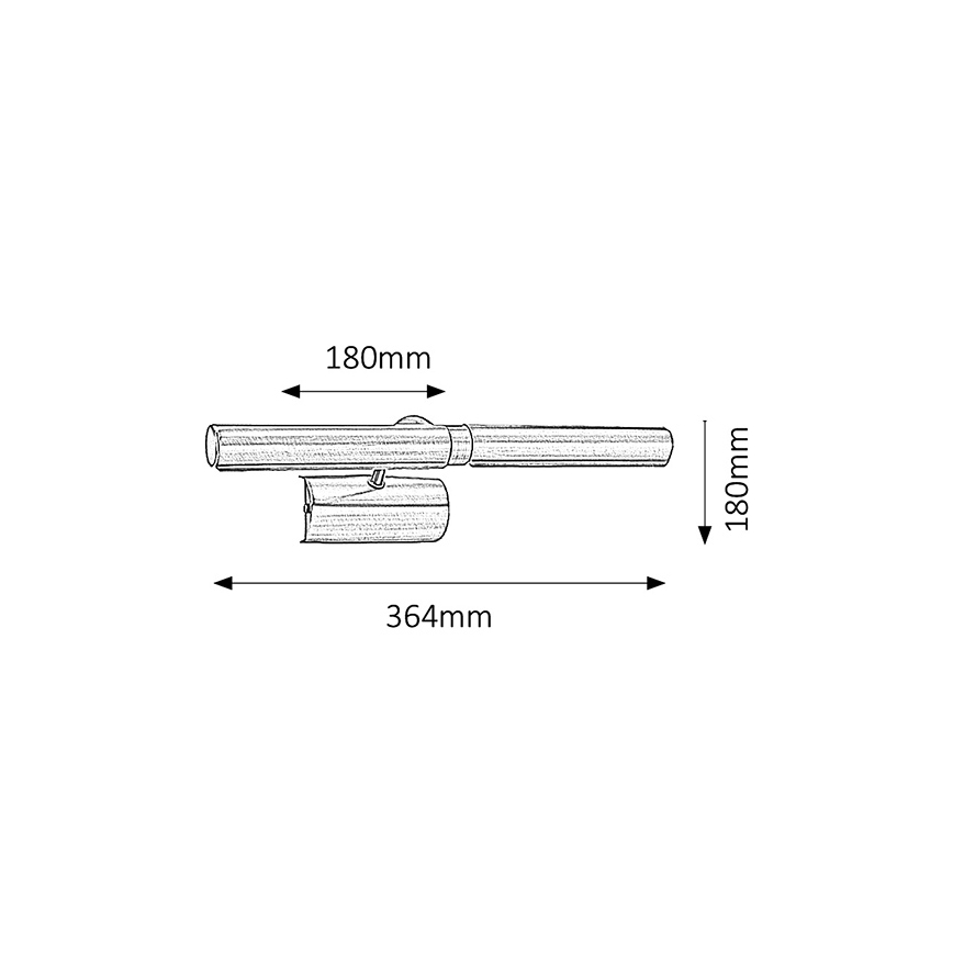 Brilagi - LED Obrazové svietidlo DANAE 2xE14/4W/230V 3000K biela