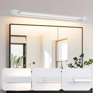 BRILAGI - LED osvetlenie kúpeľňového zrkadla AQUA LINE LED/20W/230V 80 cm IP44 biela CRI 90