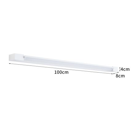 BRILAGI - LED kúpeľňové osvetlenie zrkadla AQUA LINE LED/28W/230V 100 cm IP44 biela CRI 90
