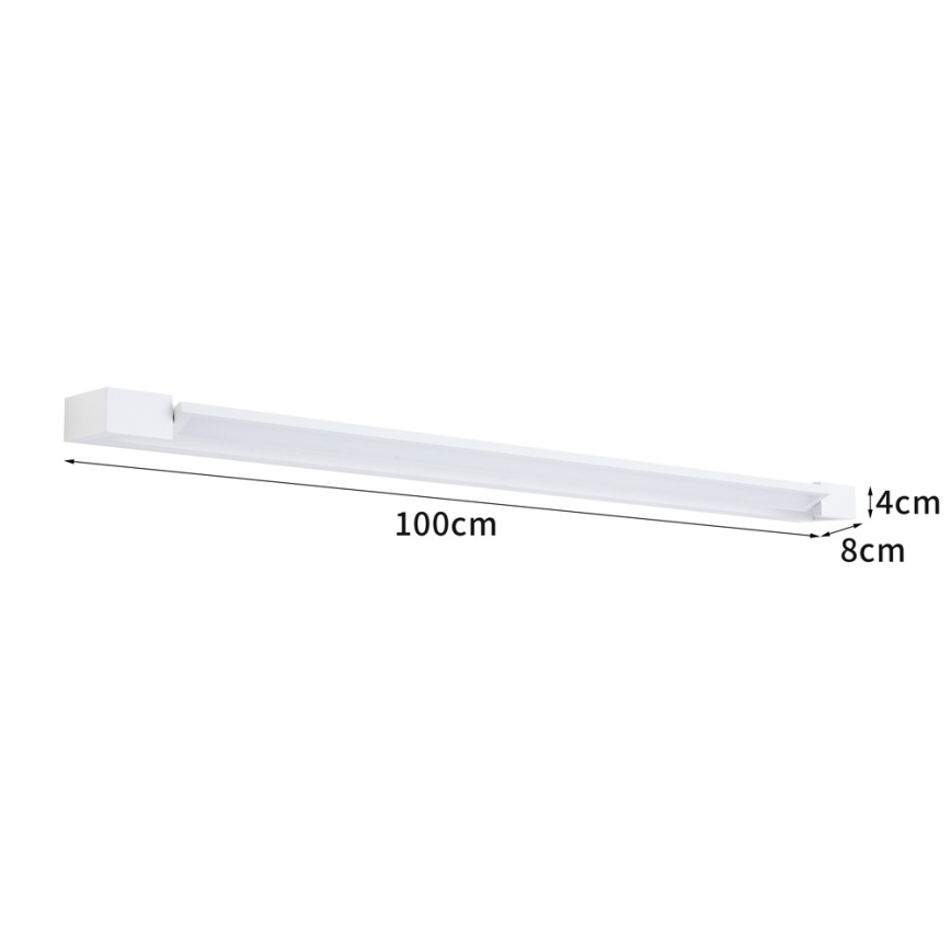 BRILAGI - LED kúpeľňové osvetlenie zrkadla AQUA LINE LED/28W/230V 100 cm IP44 biela CRI 90