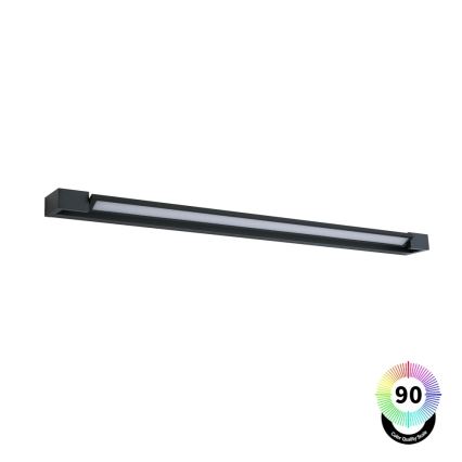 BRILAGI - LED osvetlenie pre kúpeľňové zrkadlo AQUA LINE LED/28W/230V 100 cm IP44 čierna CRI 90
