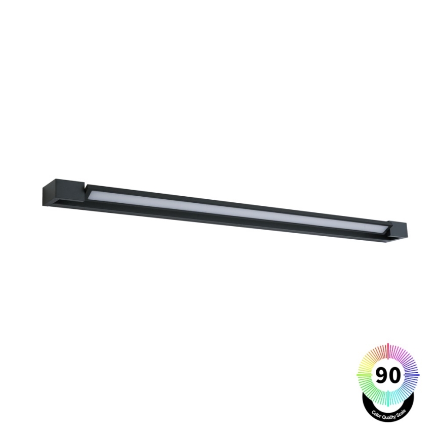 BRILAGI - LED osvetlenie pre kúpeľňové zrkadlo AQUA LINE LED/28W/230V 100 cm IP44 čierna CRI 90