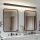 Brilagi - LED osvetlenie kúpeľňového zrkadla AQUA LINE LED/36W/230V 120 cm IP44 čierna CRI 90