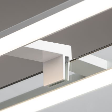Brilagi - LED Kúpeľňové osvetlenie zrkadla 3v1 VESTRA LED/8W/230V 40 cm IP44 biela