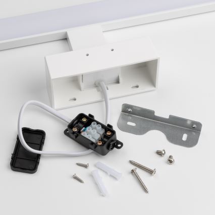 Brilagi - LED Kúpeľňové osvetlenie zrkadla 3v1 VESTRA LED/8W/230V 40 cm IP44 biela