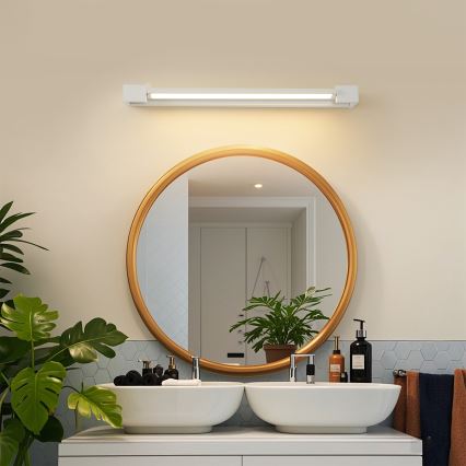 Brilagi - LED osvetlenie zrkadla do kúpeľne AQUA LINE LED/18W/230V 60 cm IP44 biela CRI 90