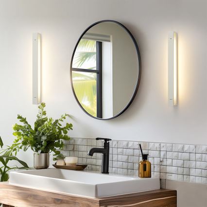 Brilagi - LED osvetlenie zrkadla do kúpeľne AQUA LINE LED/18W/230V 60 cm IP44 biela CRI 90